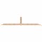 Ekena Millwork Portland Smooth Timber Gable Bracket, Douglas Fir, 108"W x 31 1/2"H x 1 1/2"D x 5 1/2"F, 7/12 Pitch GBW108X31X0206POR00SDF - alternate 3